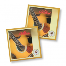 Alice Acoustic Guitar Strings AW432 .011-.052/ .012-.053 Copper Alloy Winding Standard Anti-Rust Coating Guitar Accessories