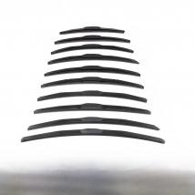 Car Wiper Blade U hook 14"16"17"18"19"20"21"22"24"26" Natural Rubber Windscreen Windshield Hybrid Wipers Auto Car Accessories