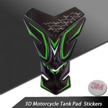 3D Motorrad Tank Pad Schutz Aufkleber Aufkleber Zubehör Für Kawasaki Ninja 400 Z900 Z1000 zx10r er6n Versys 650