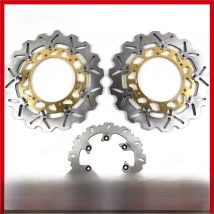 Arashi TDM 900 2002-2010 CNC Floating Front Rear Brake Disc Rotor For YAMAHA TDM900 2002 2003 2004 2005 2006 2007 2008 2009 2010
