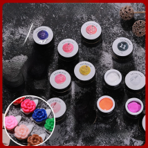 Vendeeni 12 Colors Sculpture Nail Gel Carved Plasticine UV Gel Varnish Creative DIY Nail Art Painting 3D Embossing Nail Gel
