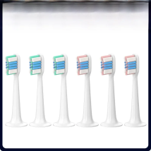 6PCS Replacement Brush Heads For  MIJIA T300/T500/T700 Sonic Electric Tooth Soft Bristle Caps Vacuum Package Nozzles