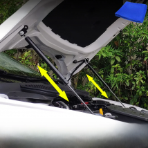 For VW Polo 2019-2025 AW MK6 Refit Bonnet Hood Gas Spring Shock Lift Strut Bars Support Hydraulic Rod Car-styling