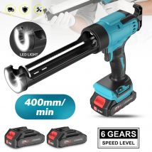 Kabellose elektrische Klebepistole für 18-V-Akku von Makita, 4-stufig verstellbare Silikon-Klebepistole für Türen, Fenster, Glasdichtmittel