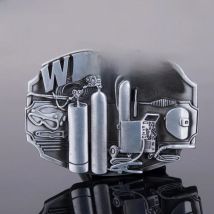 5 PCS MOQ WesBuck Brand Metal Belt Buckles for Man Unisex Western Buckles Cowgirls Buckle Causal Tool Isqueir Hebilla