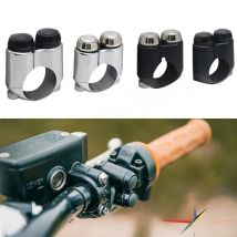 Triple Switch Gear Hand Control Micro M-switch Mini Momentary Push 2 Button 3 Button Switch Universal Cafe Racer Bobber 1" 7/8''