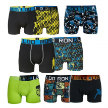 10Pcs Boys Cotton Boxers Football Super Star Kids Multipack Trunk Young Briefs Children Underwear Baby Shorts Teenage Pant Cloth