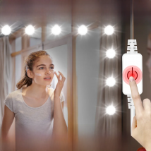 Lady LED Beauty Makeup Lights USB 5V Dimmable Woman Vanity Bulb Hollywood Bedroom Mirror Cabinet Fill Lamp Bulbs Dressing Table