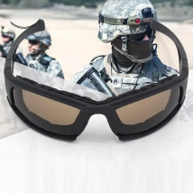 Photochromic Sunglasses Polarized  Tactical Glasses 4 Lens Airsoft Goggles Shooting Glasses Motorcycle Hiking Goggles