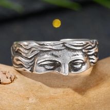 Goddess Venus Ring Chic Fashionable Finger Rings for Women Men Calming Charming Greek Ring Antique Venus Ring Party Gift