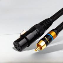 Hifi RCA to XLR Audio Cable For DAC TV AMP Speaker Amplifier Cable High Quality OFC 3Pin XLR Male/Female to RCA Male Cable