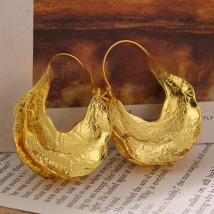 IPARAM Vintage Heavy Metal Alloy Drop Earrings Women's Gothic Punk Metal Geometry Statement Dangle Earings2021 Fashion Jewelry