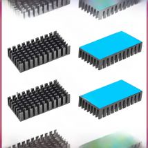 WE DO HEATSINK 50x25x10mm Without or With Thermal Pad Heatsink Aluminum Cooling Fin Heat Sink forPCB Device LM2596 2577 2587