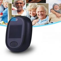 2025 Elderly 4G GPS Tracking Pendant Smart V45 Waterproof IP67 SOS Tracker Device Touch HD Camera Call Health Management Locator