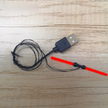 Customized LED Light Up Kit Double Head Lightsaber Powered By USB For Trooper Figure Blocks Bricks Toy Gift