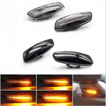 2X LED Car Dynamic Turn Signal Light Side Marker Lamp Blinker Amber For Citroen C4 Picasso C3 C5 DS4 Peugeot 308 207 3008 5008