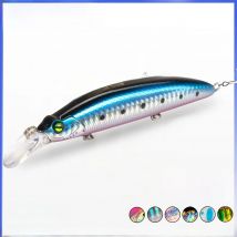 HUNTHOUSE Flaoting Minnow Lure Long Casting 110mm 19g Wobblers Hard Lures Artificial Fake Bait For Fishing Bass Trout Lw411