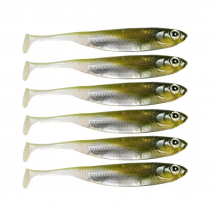 Fishing Soft Lures 7cm 8cm 10cm Shad Fishing Worm Swimbaits Silicone Soft Lure For Carp Bass Trout Pike Fishing
