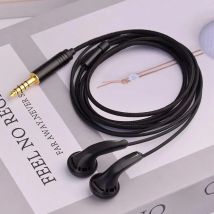 QIGOM White lotus S300 In Ear Earphone 300ohm High Impedance Flat Head Earbud 3.5mm 4.4mm HIFI Earplugs Vocal Headset