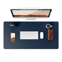 Multi Size Waterproof Mouse Pad Office Desk Protector Mat Desktop Keyboard Desk PU Leather Pad Gaming Mousepad PC Accessories