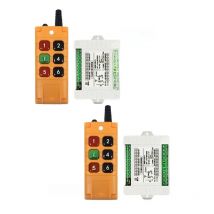 Industrial 2000m DC12V 24V 6CH Wireless Remote Control LED Light Switch Relay Output Radio RF Transmitter 315/433 MHz Receiver