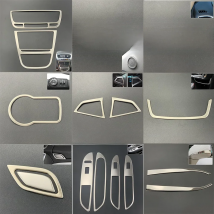 For Buick Encore OPEL VAUXHALL MOKKA 2013-2016 Car Styling Interior Panel Kit Decorative Sticker Cover Trim Auto Accessories