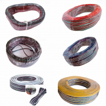 5m/10m 22 AWG 2pin/3pin/4pin /5pin/6pin Wire Extension Cable For 5050 3528 Single Color ws2812 2811 5050 RGBW LED Strip Light