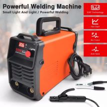 Máquina de soldadura portátil, pantalla Digital LCD de 220V, máquinas de soldadura de arranque en caliente, máquina soldadora de arco de 300A con cable de soporte de electrodo