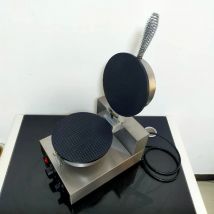 Commercial waffle maker electric Belgian Waffle baker Non stick waffle making machine bubble iron plate cake oven