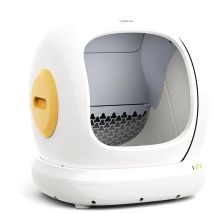 Safe UBPet C20 Big-Opening Self-Cleaning Automatic Cat Litter Tray Box, 0 Cat-trap Risk|Deodorize|Low Entry|APP Control