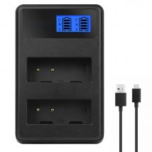 DMW-BLE9 DMW-BLG10 USB Battery Charger for Panasonic DMW BLG10 BLE9 BLG10E Lumix DMC-GF6 GF5 GX7 GX80 GX85 GX7 LX100 Mark II