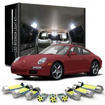 AENVTOL Canbus For Porsche 911 997 996 993 992 991 SC RC GT1 GT2 GT3 GTS RS RSR 2000 2002 2008 Accessories Interior Lamp LED Kit