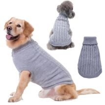 Warm Small Large dog sweater Cat Clothes Winter turtleneck Pet Puppy Knitwear Sweaters clothing for Cat small Medium big Dogs