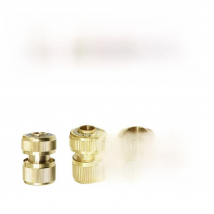1/2'' 5/8" 3/4'' 1'' Brass Hose Quick Connector Water Stop Fitting Copper Thread Tap Coupling Garden Watering Gun Adapter