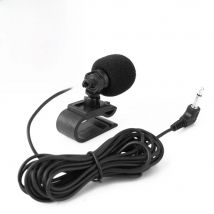 1PCS 3m 3.5mm Car Navigation External Microphone GPS Audio DVD Positioning Intercom Bluetooth External Car Paste Clip Microphone