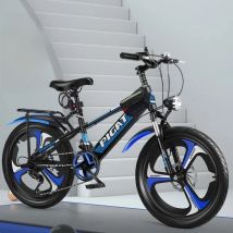 Cooya Children's bicycle with variable speed mountain bike 18 inches adjustable for elementary school students and adults