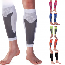 Tcare 1 Pair Compression Calf Sleeves for Men & Women - Compression Socks - for Running, Shin Splint, Medical, Travel, Nursing