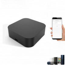 Tuya Smart IR Remote Control Built-in Temperature and Humidity Sensor for Air Conditioner TV DVD AC Works with Alexa,Google Home