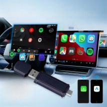 Original CarlinKit 5.0 Wireless Adapter Android Auto Wireless CarPlay Dongle 5Ghz WIFI Fast Connect Online Upgrade Smart Car Box
