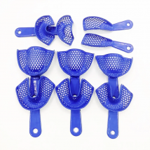 Dental Impressions Tray Plastic-Steel Teeth Holders Dentistry Instrument Oral Hygiene Dentist Materials Dental Trays Tools
