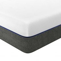 Hybrid Memory Foam Spring Mattress Double 25cm Hydro Memory Foam Spring Coil Mattress Body Support Spinal Alignment