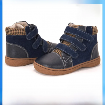 PEKNY BOSA Girls Spring Autumn Boots Leather Kids Orthopedic Shoes Little Kids Ankle Boots for Boys size 25-35