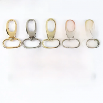 5/10Pcs 19/25/32/38mm Strap Bag Buckles Metal Swivel Clasp Dog Collar Webbing Trigger Clip Snap Hooks DIY Bags Accessories