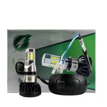 RTD Universal Type M02E Motorcycle LED Headlight Bulb 6 COB 6500K H4 HS1 BA20D P15D H6 3500LM 35W For Motorbike Xenon White