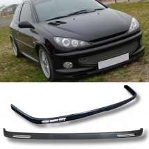 Für Peugeot 2 Stück Front stoßstange Lippen Body Kit Spoiler Splitter Diffusor hochwertige abs Kunststoff profession elle Tuning Teile
