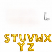 16/32inch Gold Foil Letter Alphabet Balloon Happy Birthday Party Balloons Wedding Decoration Kids Toys Baby Shower Air Balloon