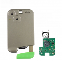 YIQIXIN 2 Button Remote Car Key For Renault Laguna Espace Velsatis 2001-2006 Auto Fob Smart Card Keyless Entry ID46 PCF7947 Chip