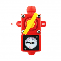 KegLand Duotight - Blowtie 2 Spunding Valve /Pressure Relief with Integrated Gauge 0-15psi   KL15042