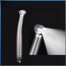 Dental E-Generator Shadowless Ring LED High Speed Handpiece Standard Head Push Button Ceramic Bearing Handpiece