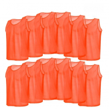 12 PCS Children Kid Quick Drying Basketball Jersey Team Sports Football Vest Soccer Pinnies Jerseys Youth Practice Training Bibs